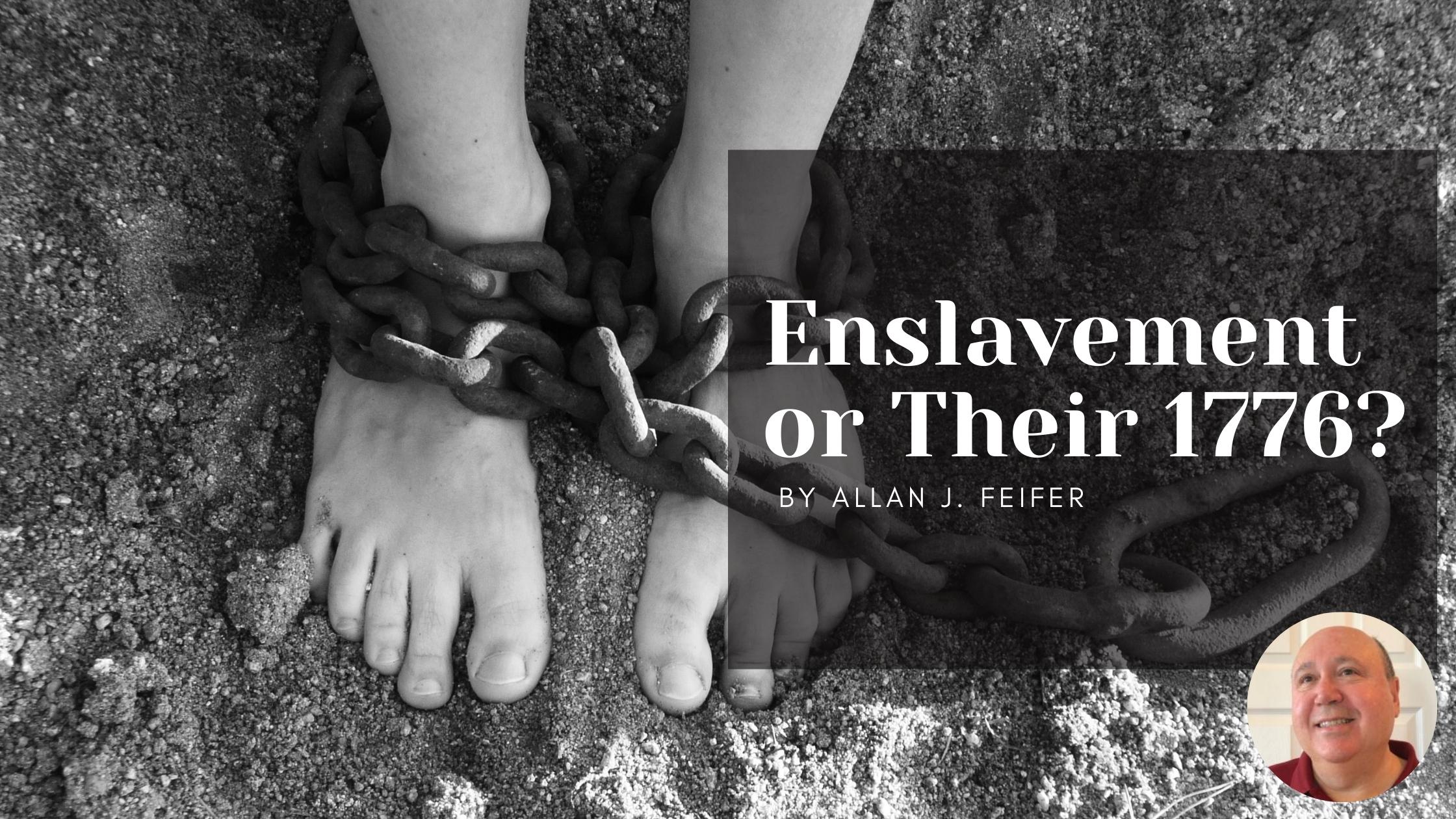 Enslavement or 1776? – 1plu1equals2