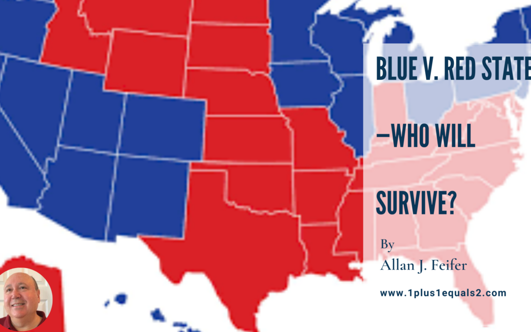 Blue v. Red States—Who Will Survive?