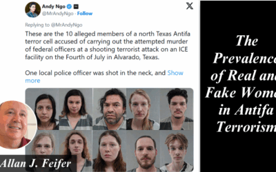 The Prevalence of Real and Fake Women in Antifa Terrorism